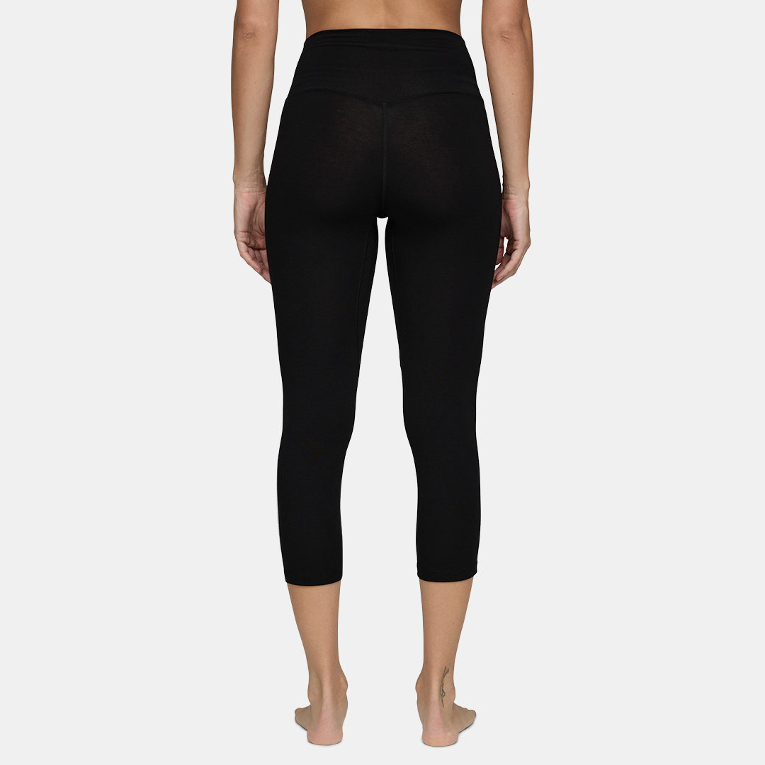 Womens Midweight 3/4 Base Layer Bottom