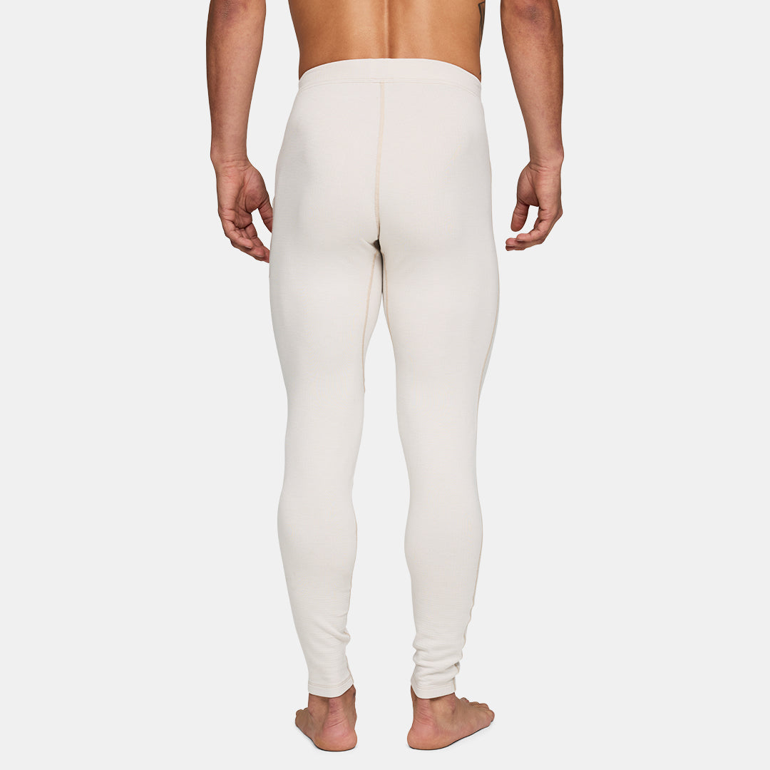 Mens Heavyweight Grid Fleece Base Layer Bottom