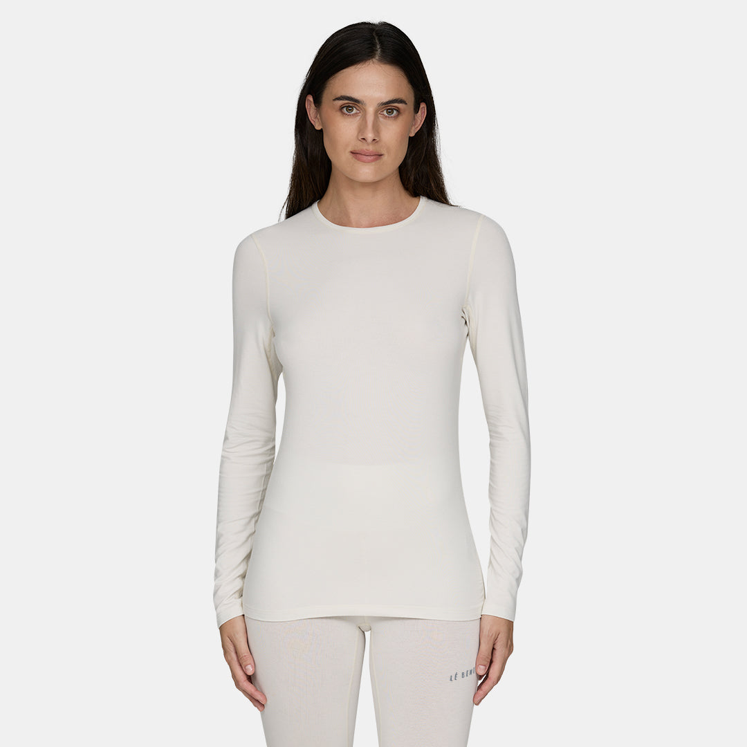 Womens Midweight Crew Base Layer