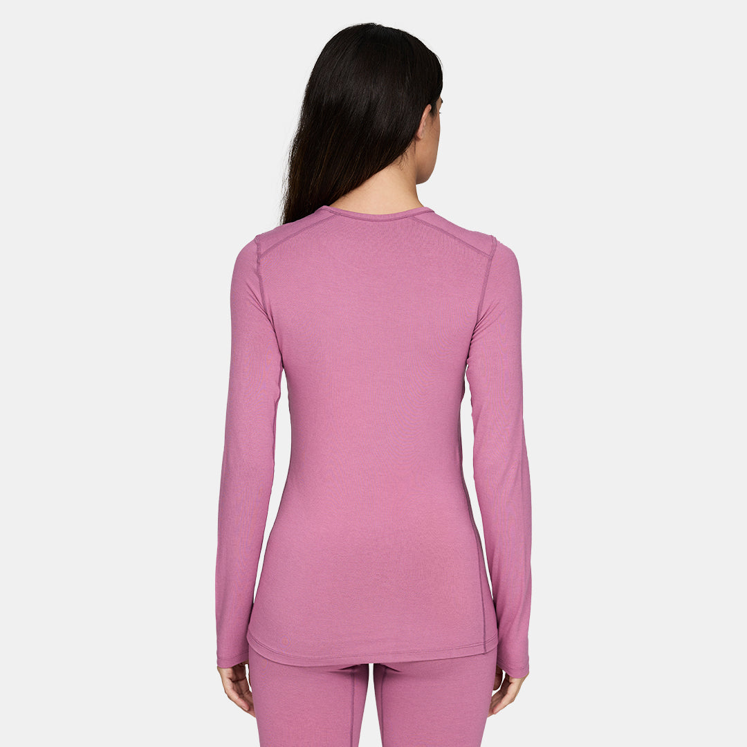 Womens Midweight Crew Base Layer