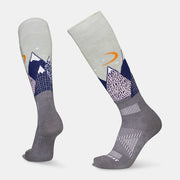 Kids Light Cushion Snowy Mountains Snow Sock