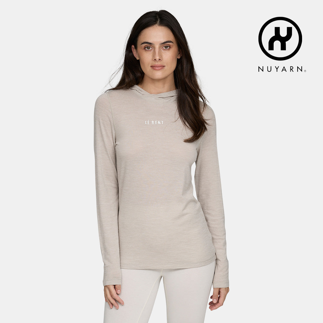 Womens Merino Featherweight Hooded Base Layer | Le Bent – Le Bent USA