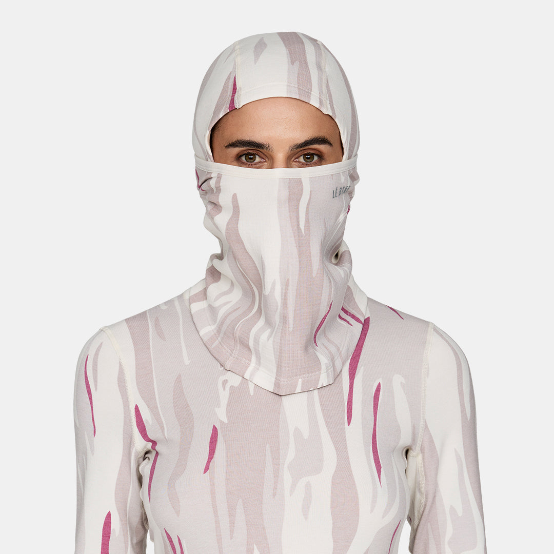 Heavyweight Grid Fleece Merino Balaclava – Le Bent USA