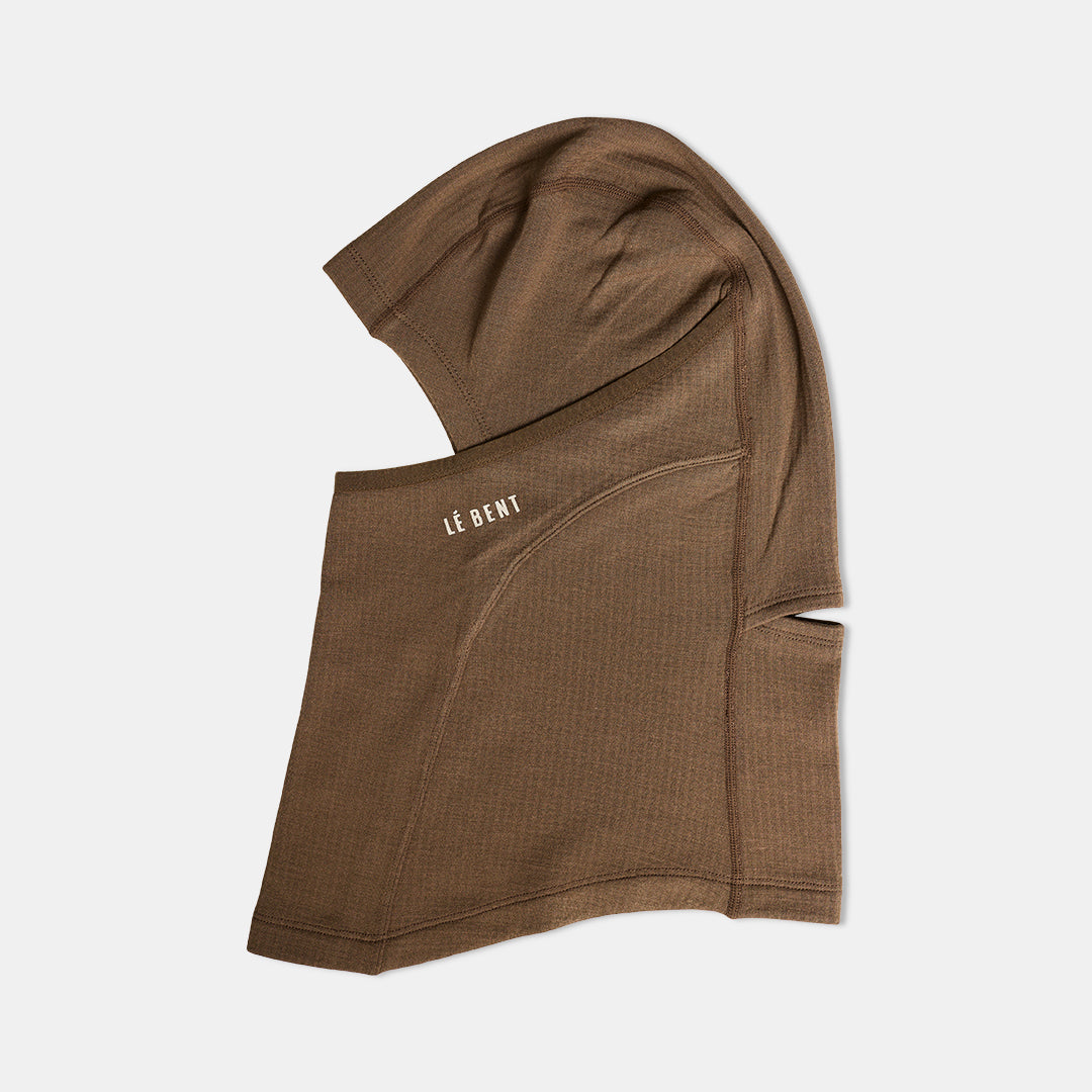Heavyweight Grid Fleece Merino Balaclava