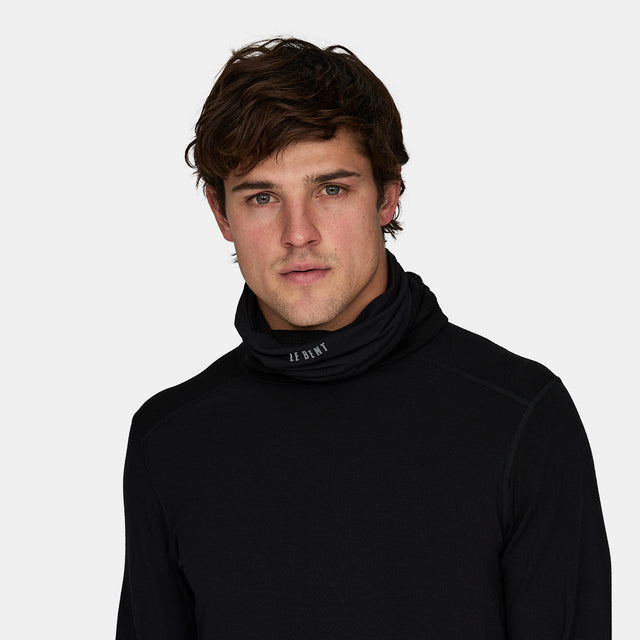Double Up Heavyweight Grid Fleece Neck Gaiter