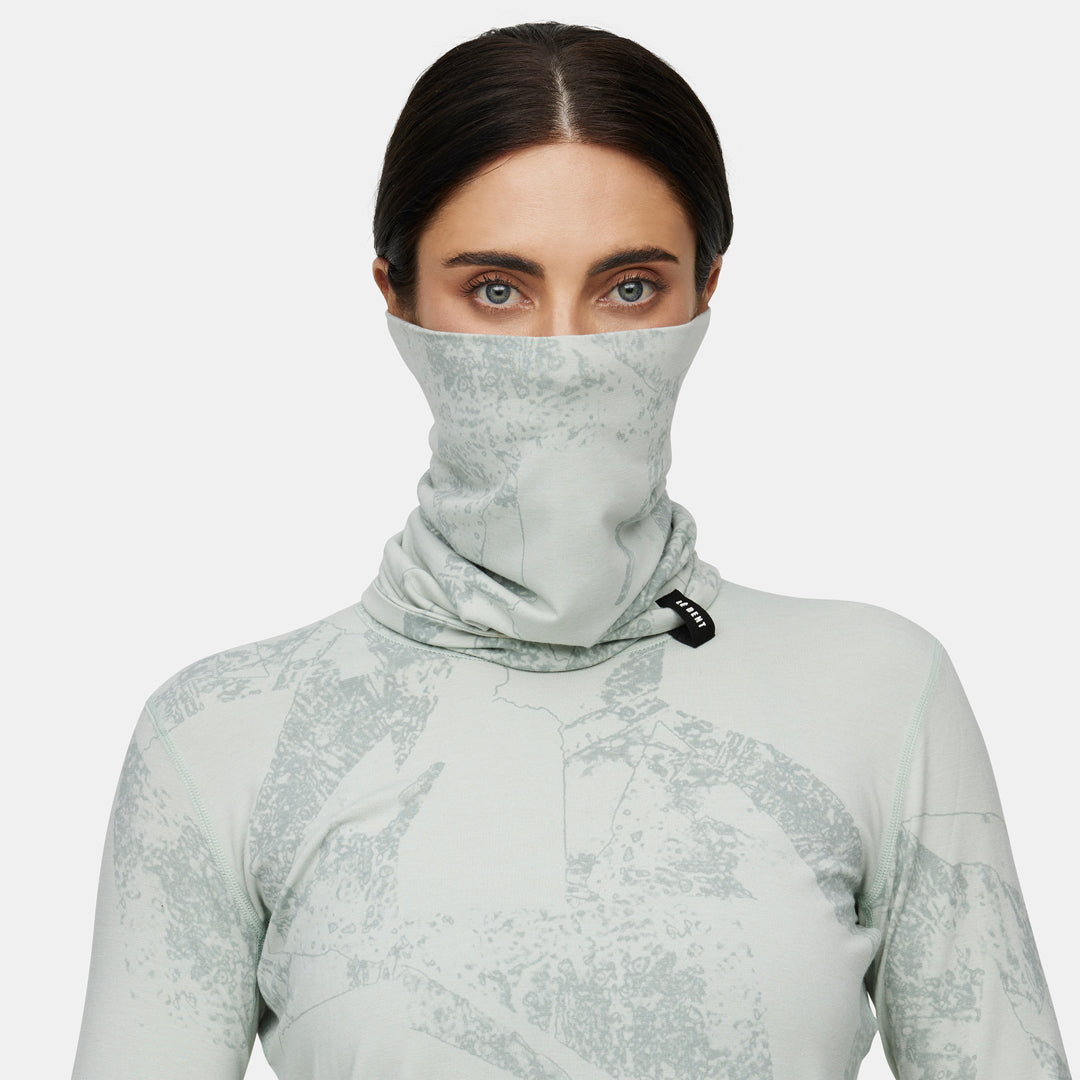 Fractal Midweight Merino Neck Gaiter