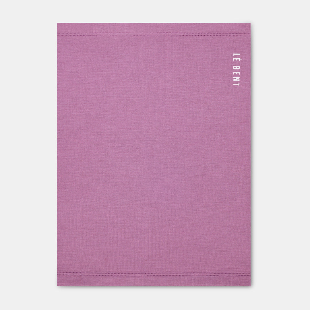 Heavyweight Grid Fleece Merino Neck Gaiter