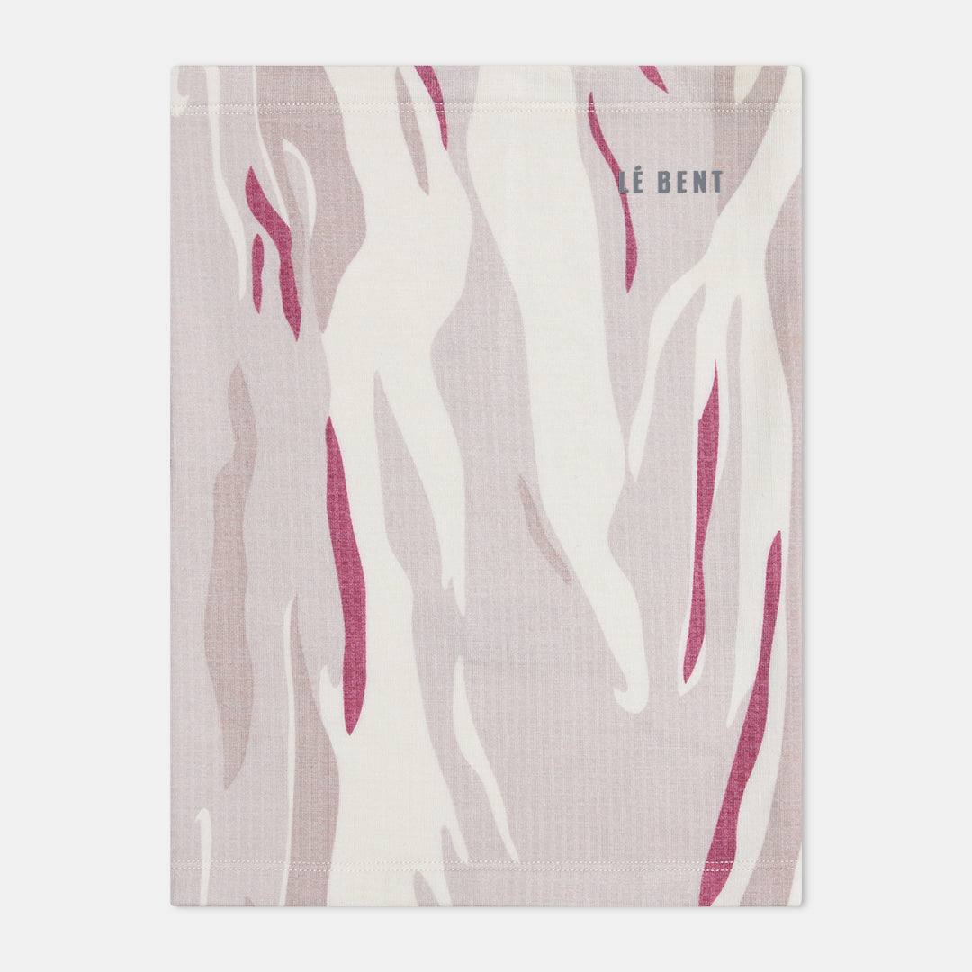 Heavyweight Grid Fleece Merino Neck Gaiter