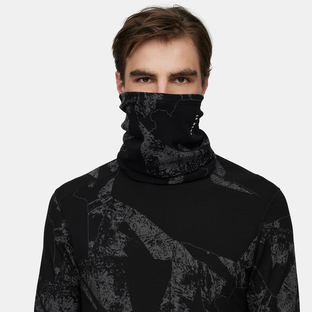 Fractal Waffle Midweight Neck Gaiter