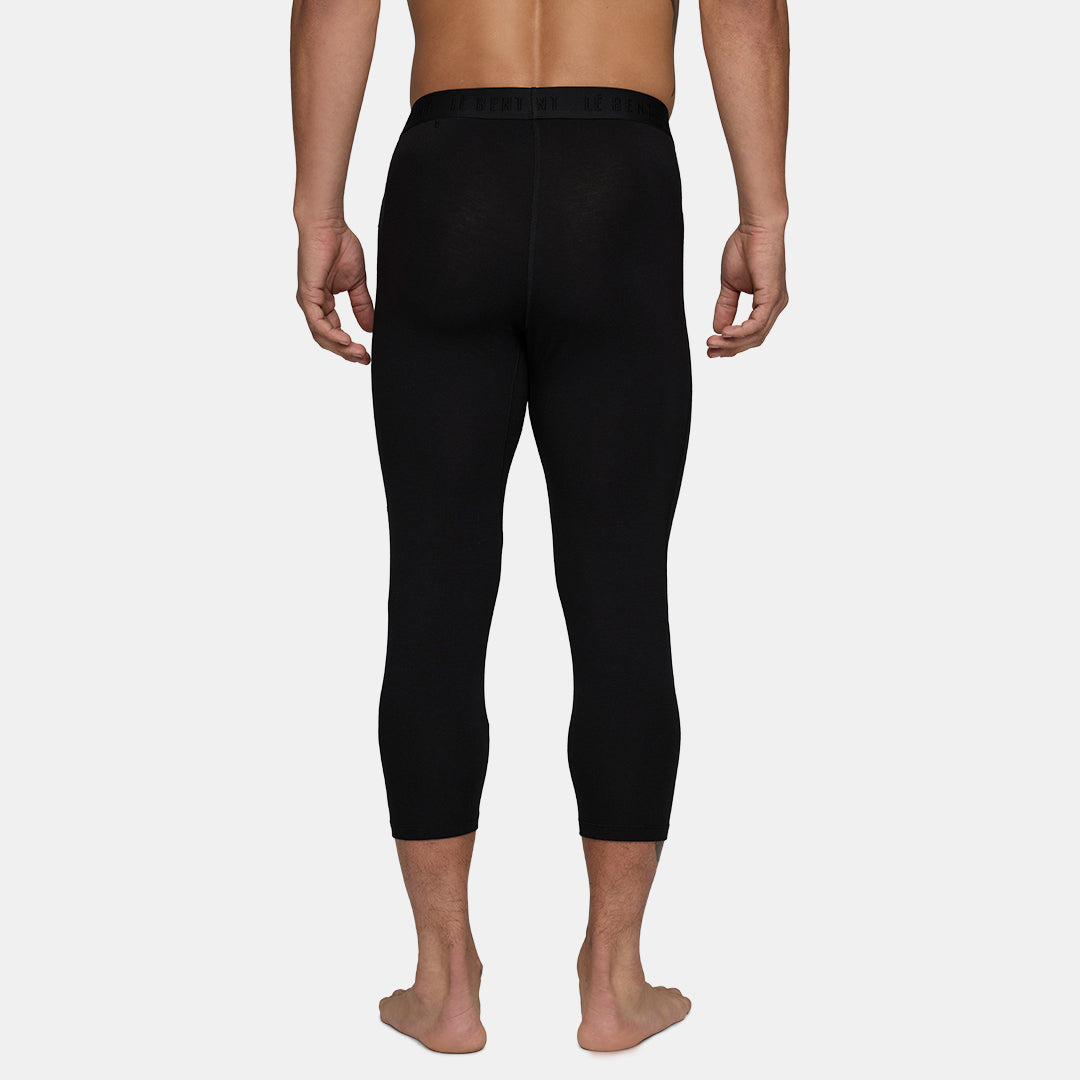 Mens Merino Lightweight 3/4 Base Layer Bottom