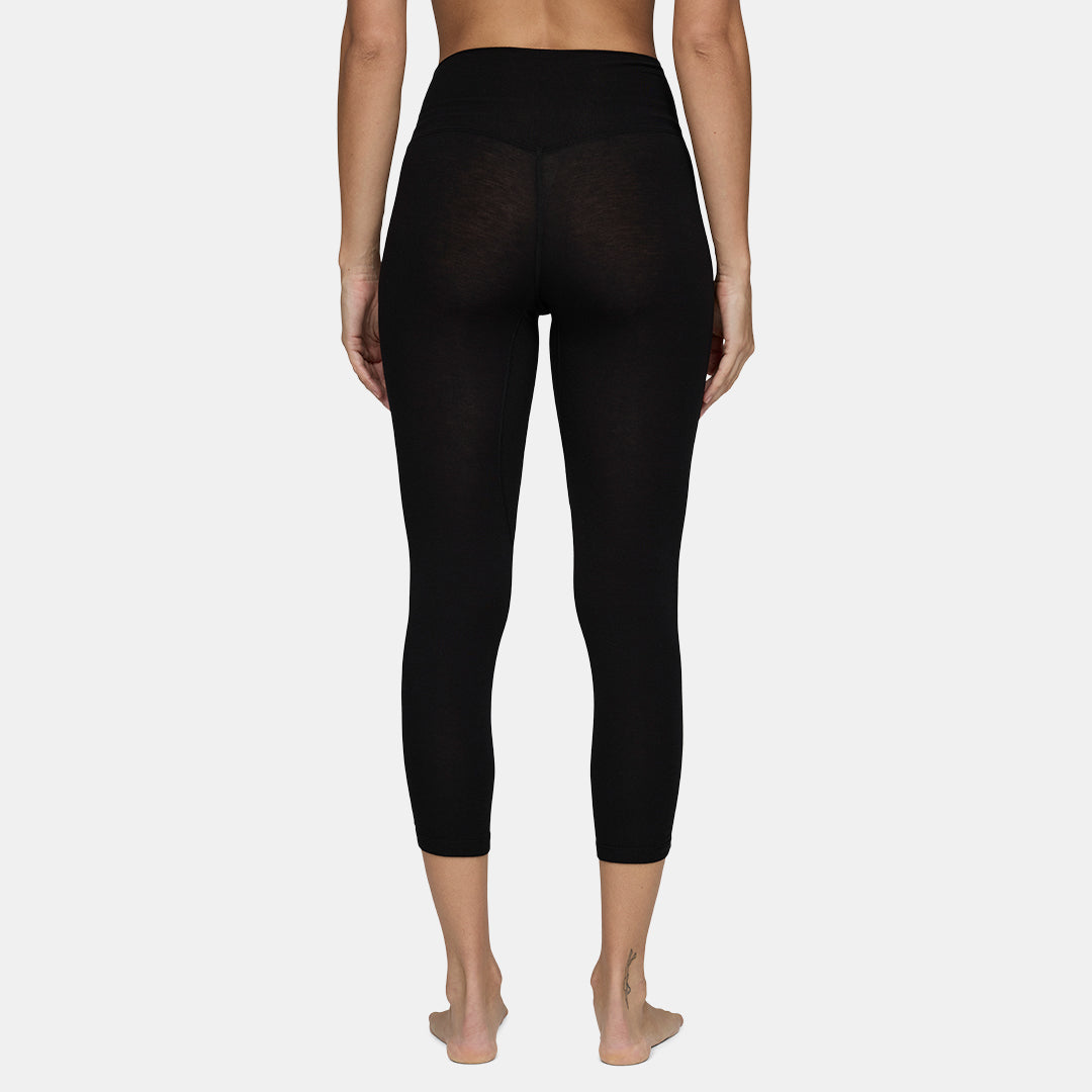 Womens Merino Lightweight 3/4 Base Layer Bottom