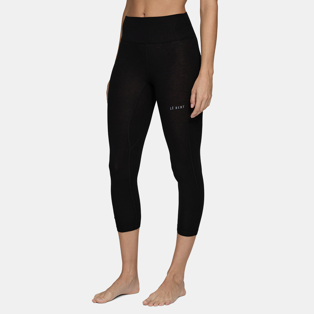Womens Merino Lightweight 3/4 Base Layer Bottom