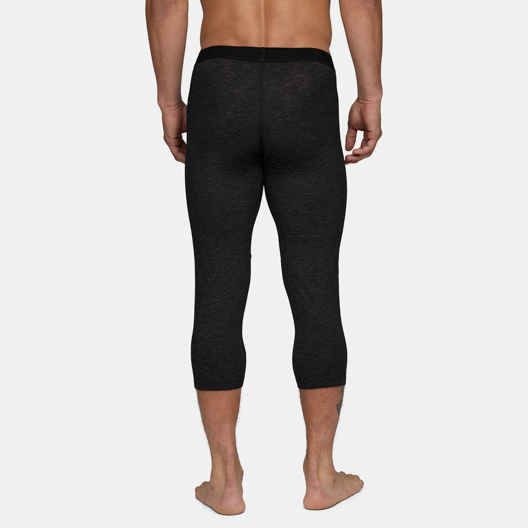 Mens Merino Featherweight 3/4 Base Layer Bottom