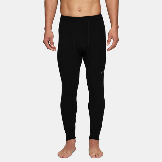Mens Heavyweight Grid Fleece Base Layer Bottom