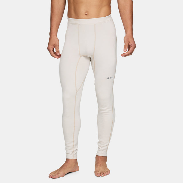 Mens Heavyweight Grid Fleece Base Layer Bottom