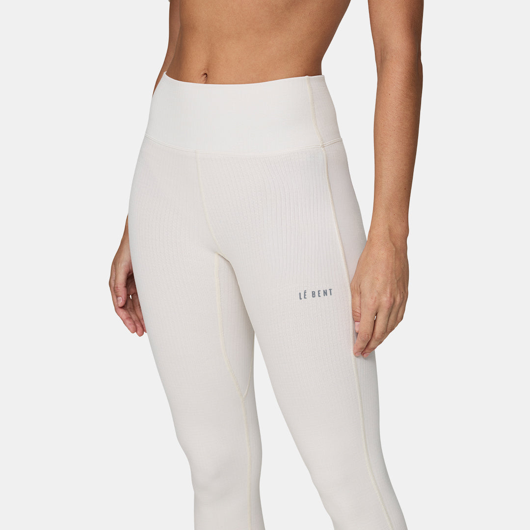 Womens Merino Heavyweight Grid Fleece Base Layer Bottom