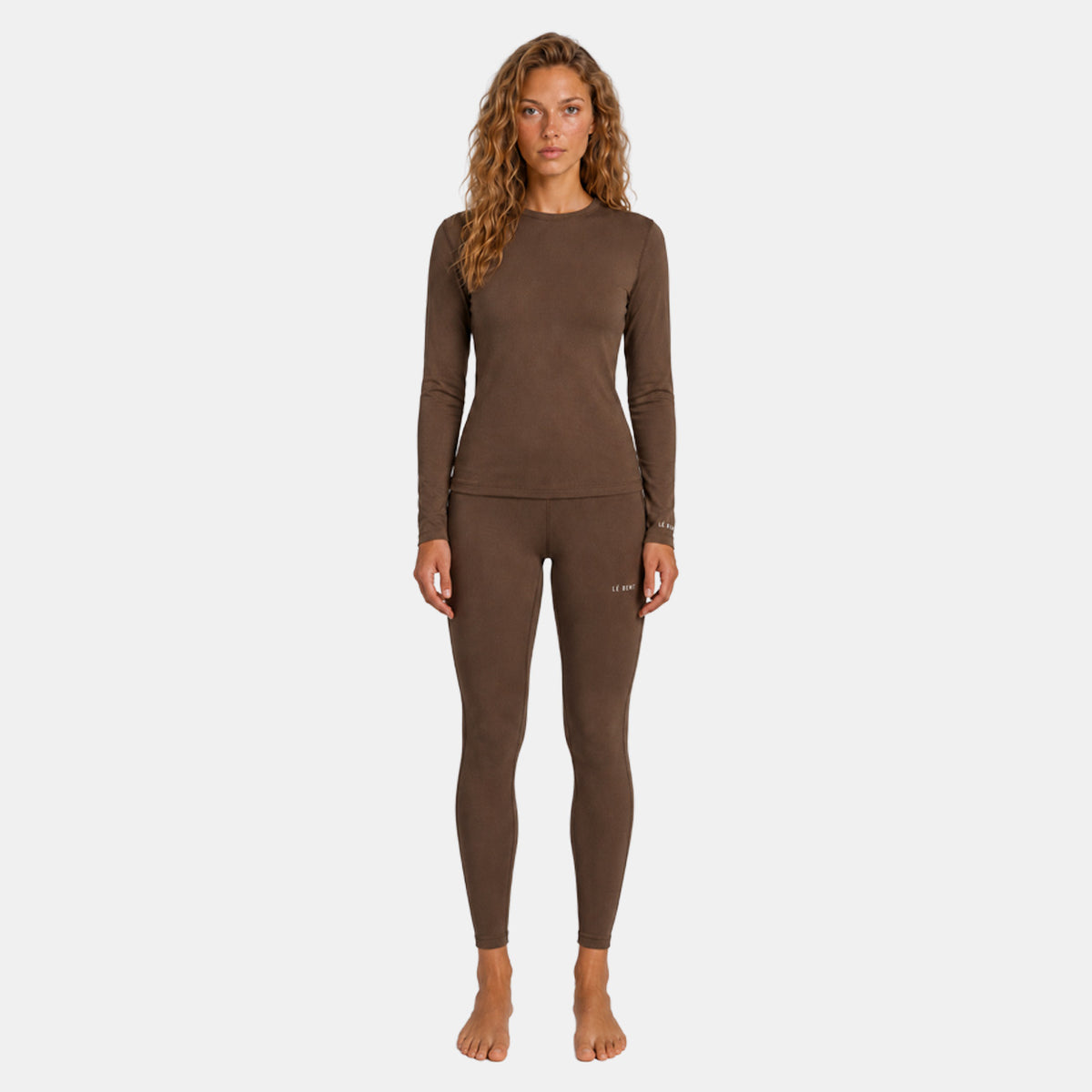 Womens Merino Heavyweight Grid Fleece Base Layer Bottom