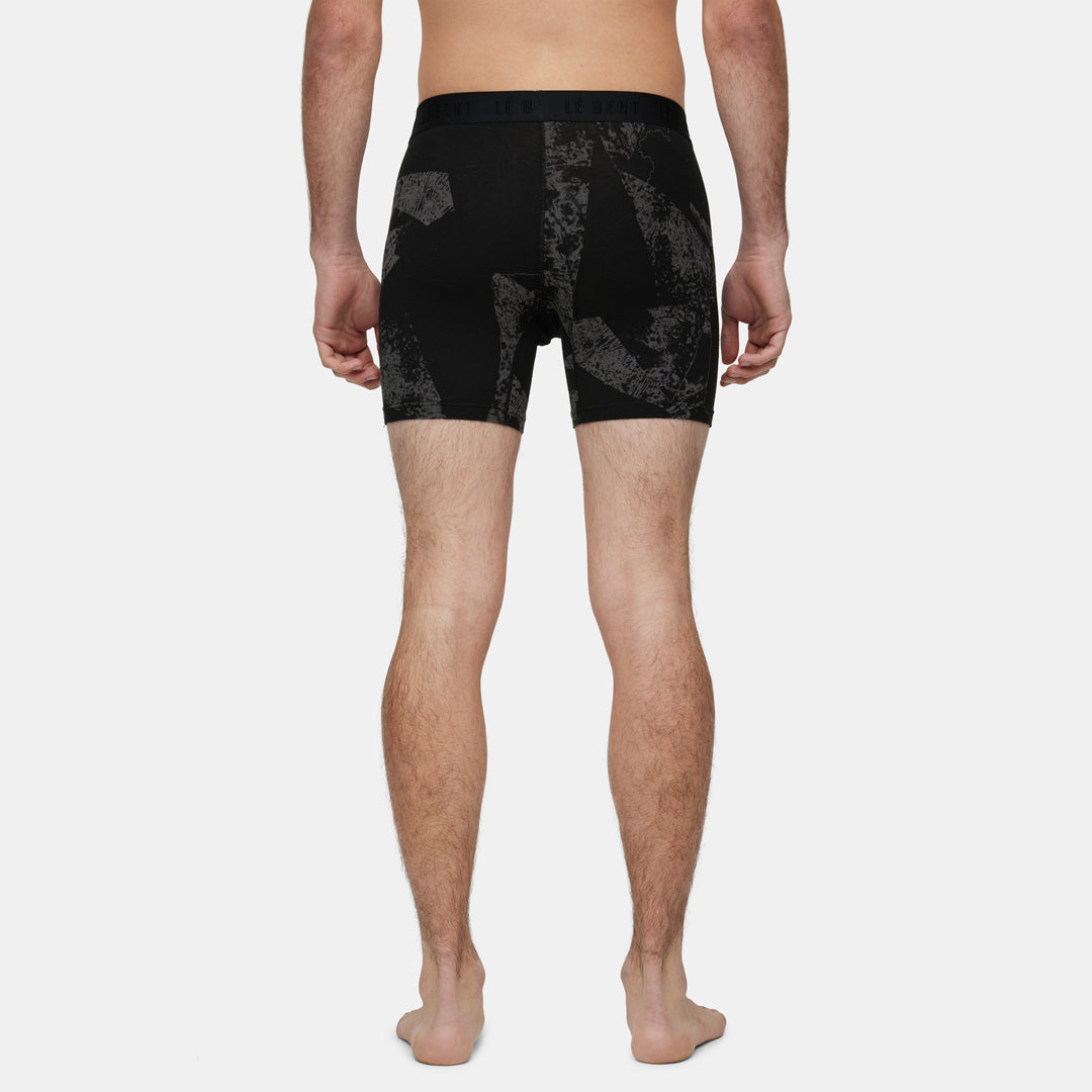 Mens Merino Fractal Lightweight 6" Boxer