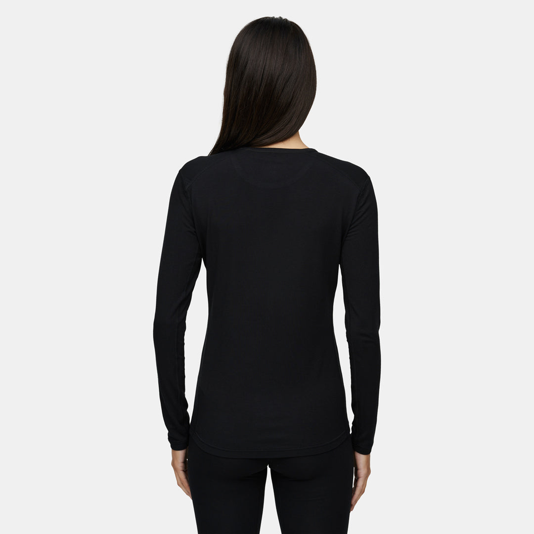 Womens Merino Core Midweight Base Layer Crew