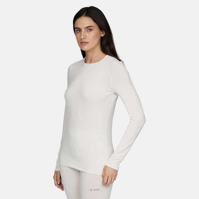 Womens Midweight Crew Base Layer