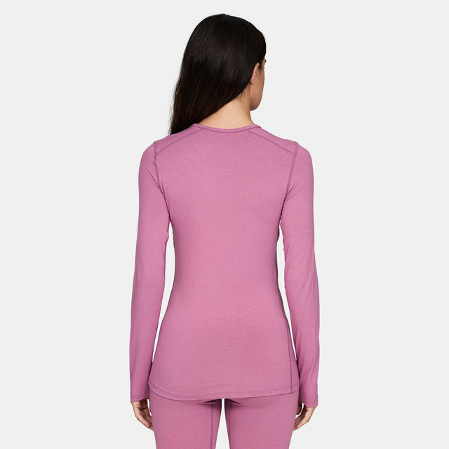 Womens Midweight Crew Base Layer