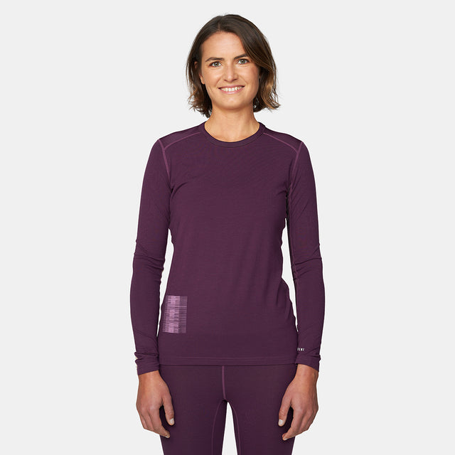 Womens Glacier Midweight Crew Base Layer
