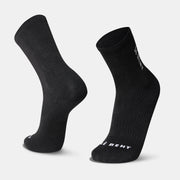 Zero Cushion Merino Logo 3/4 Crew Sock