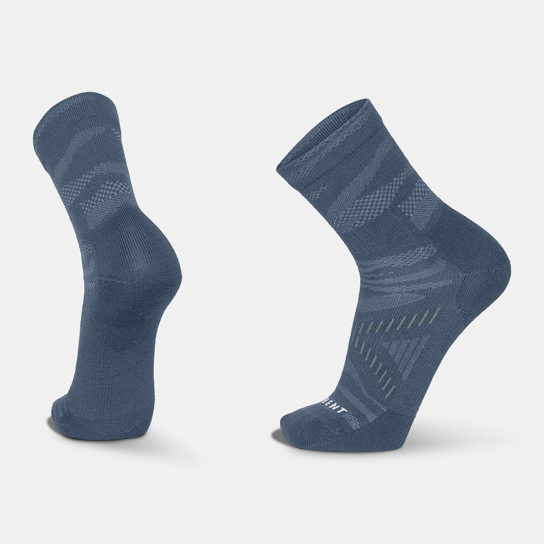Zero Cushion Merino Phantom Mini Sock | Le Bent – Le Bent USA