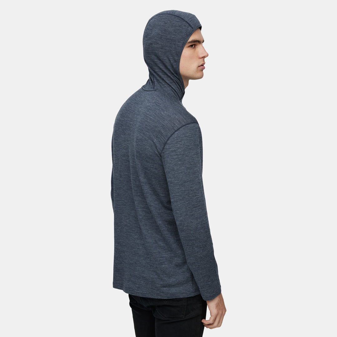 Mens Feathertop Ultralight Hooded Long Sleeve Tee