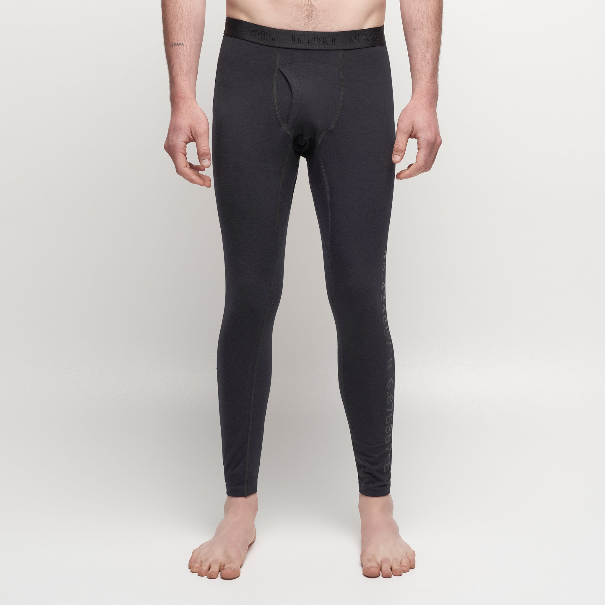 Mens Merino Core Midweight Base Layer Bottom - Small