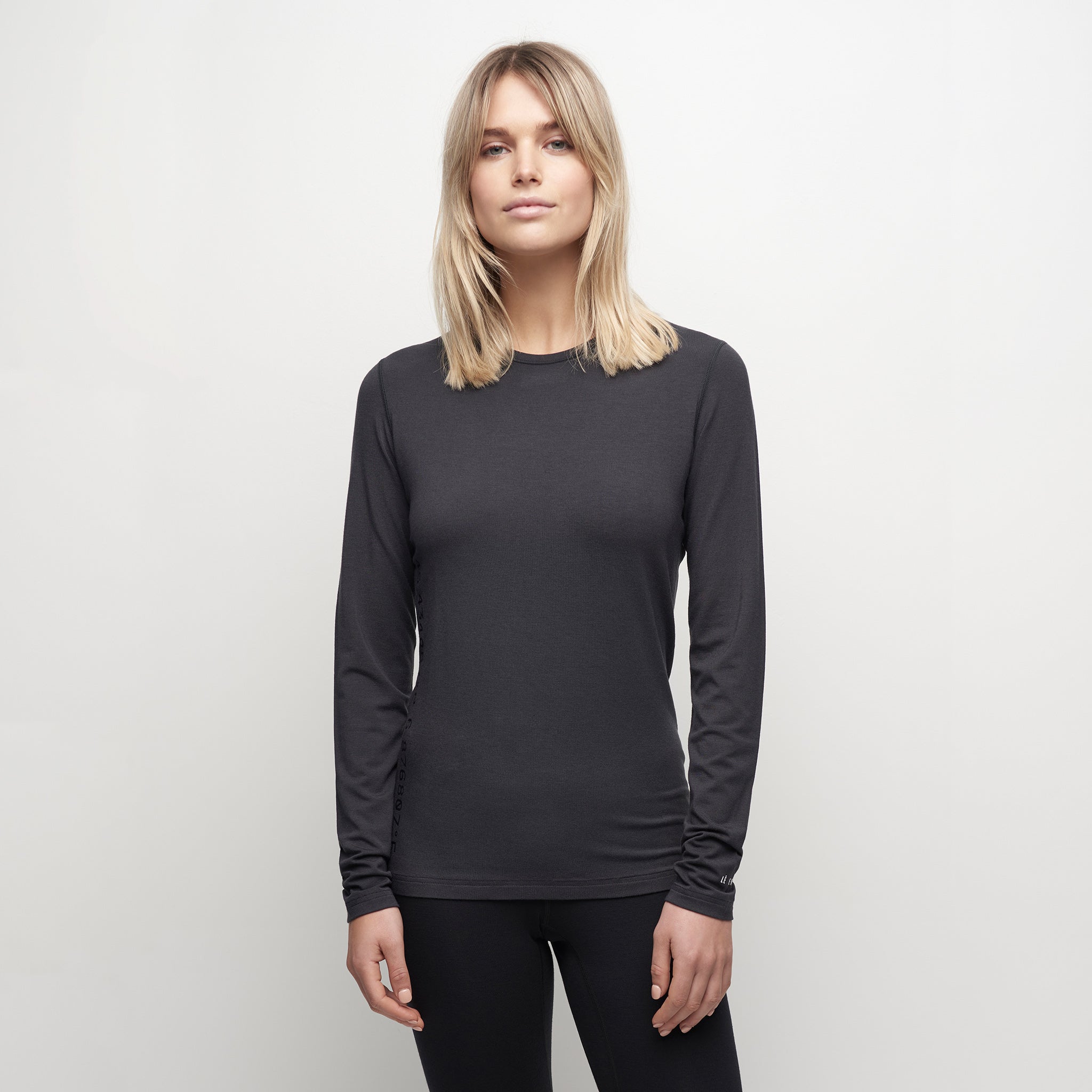 Womens Merino Core Midweight Base Layer Crew - Medium & Large
