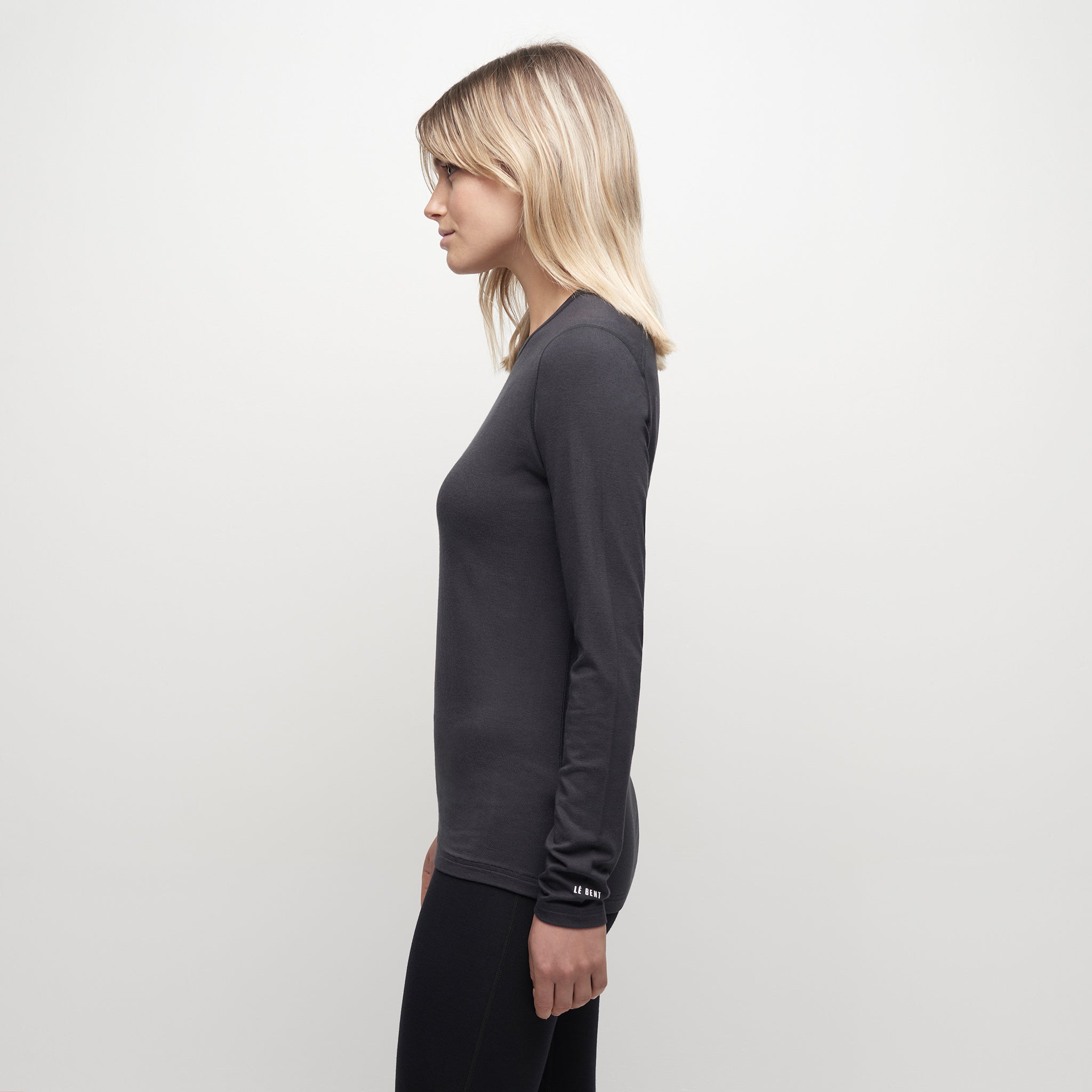 Womens Merino Core Midweight Base Layer Crew - Medium & Large