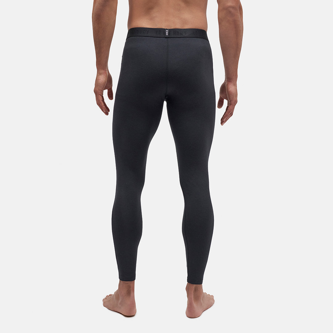 Mens Merino Core Midweight Base Layer Bottom - Small